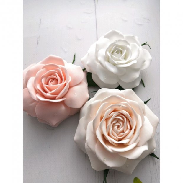 Living Rose Brooch
