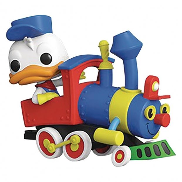 Funko Pop Disney: Casey Jr. Circus Train Ride - Donald Duck with Engine Figure
