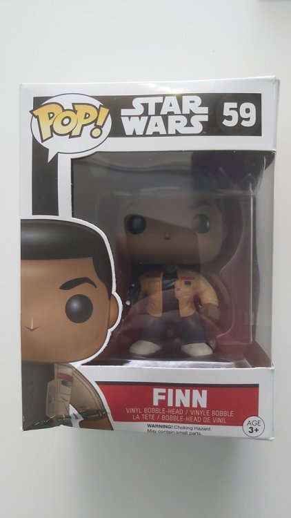 Funko POP Star Wars Episode 7 - Finn Figure (Used)
