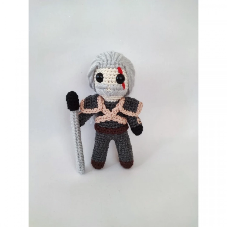 The Witcher - Geralt Of Rivia (14 cm) Crochet Plush Toy
