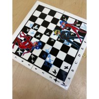 Handmade Miraculous Ladybug (White) Everyday Chess