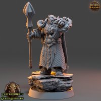 Bodraz the Lord of the Void, Orc Sorcerer Figure (Unpainted)