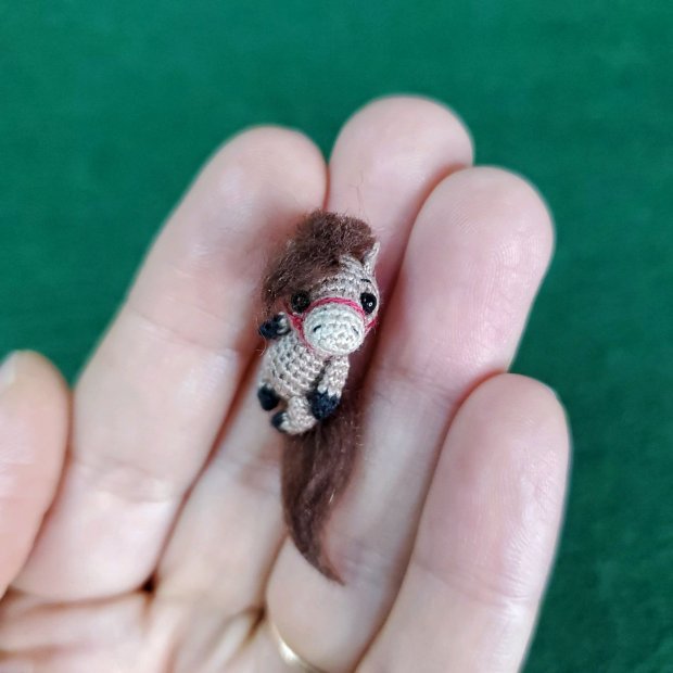 Micro Horse Plush Toy