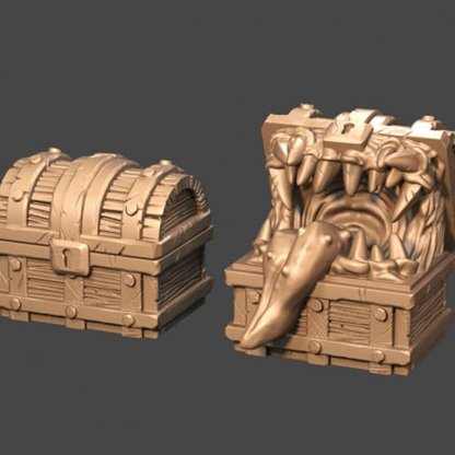 Chest Mimic 2 Figure (Unpainted)