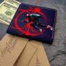 Handmade Marvel - Spider-man Miles Morales Logo Custom Small Wallet
