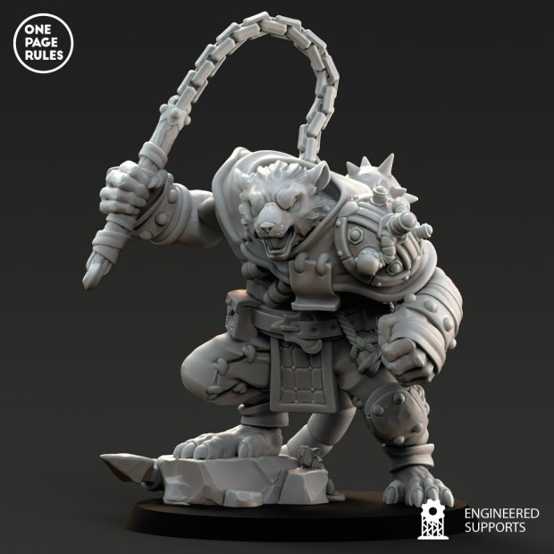 Ratman ogre 1 Figure (Unpainted)