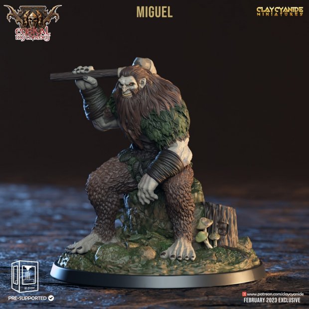 Miguel - Giant Figure (Unpainted)