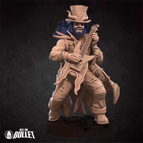 Tiefling Bard Figure (Unpainted)