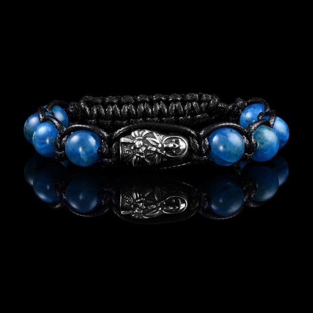 Death With AK-47 (Apatite) Bracelet