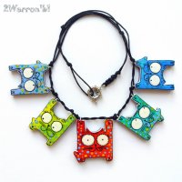 Colorful Cats Necklace