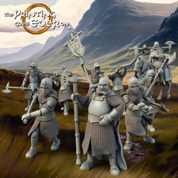 Knights of the Realm Figure (Unpainted)