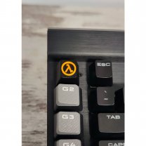 Half-Life Inspired Artisan Keycap