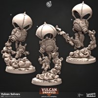 Vulcan Solvars Figure (Unpainted)