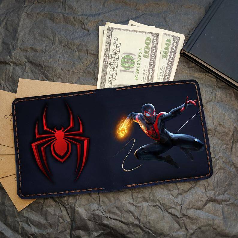 Handmade Spider-Man - Spider-Man & Black Cat Custom Wallet Buy on