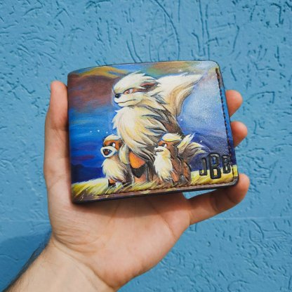 Handmade Pokemon - Arcanine Custom Wallet