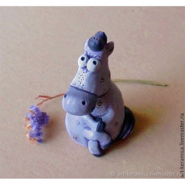 Frustrated Horse Figure