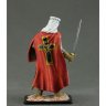 Teutonic Knight In Red Cloak Figure