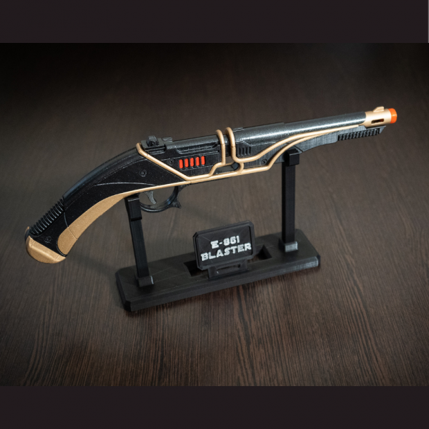 Blaster E-851 Zorii Bliss Replica for Star Wars Cosplay