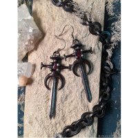 Swords with Hilt Earrings