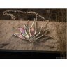 Transparent Lotus Necklace