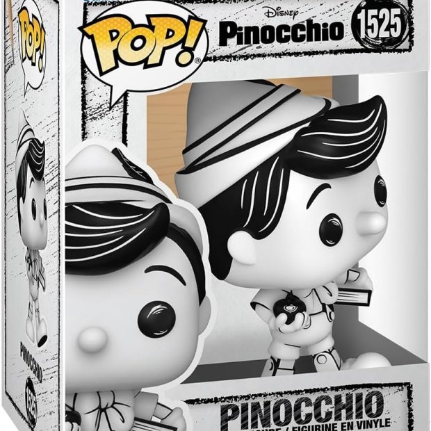 Funko Pop Disney: Sketched - Pinocchio Figure