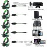 Pacrate (Green) RGB USB Gaming Headset