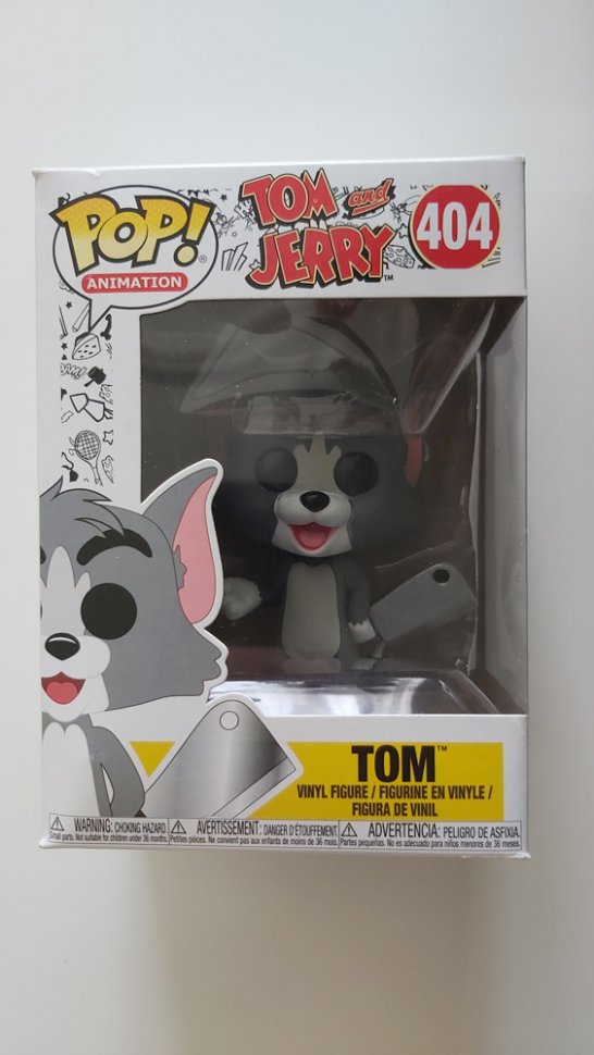 HANNA-BARBERA Tom et Jerry 404 Tom et 405 Jerry vinyl figures POP 