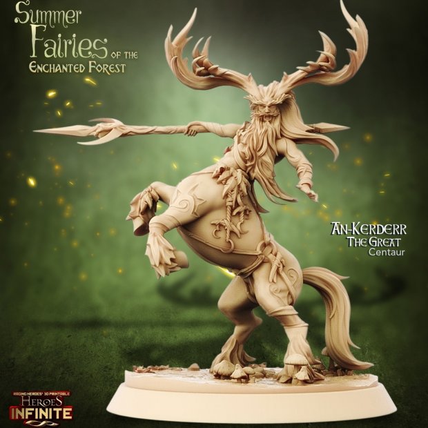 An-Kerderr The Great Centaur Figure (Unpainted)