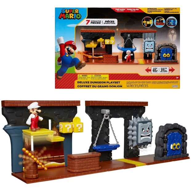 Jakks Super Mario Deluxe - Dungeon Playset