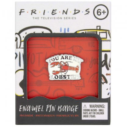 Paladone Friends - Lobster Enamel Pin Badge