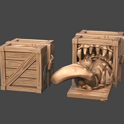 Crate Mimic Figure (Unpainted)