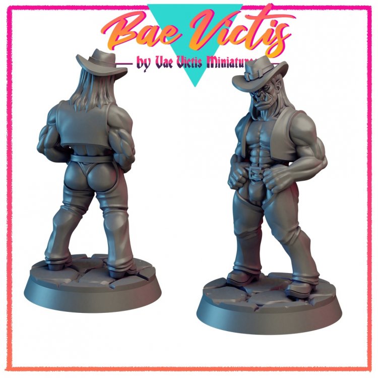 Orc Cowboy Bae ver Figure (Unpainted)