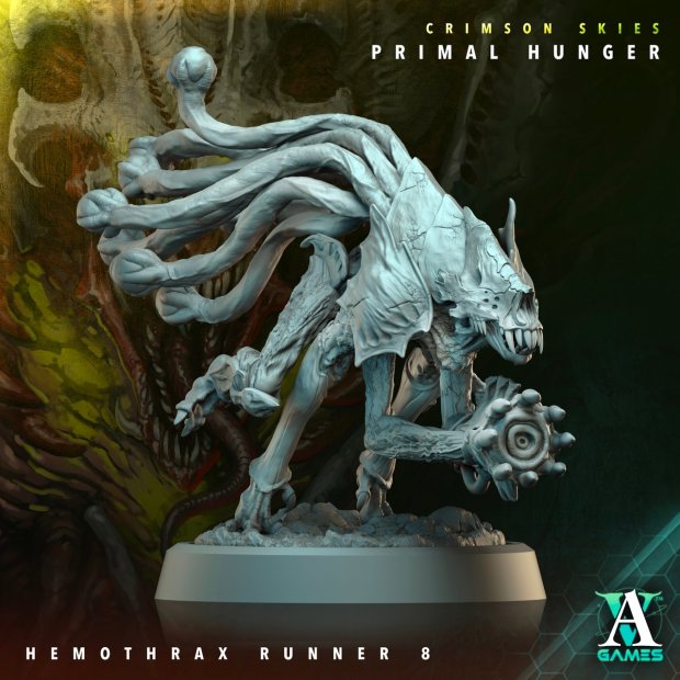 Hemothrax Runner 04 Figure (Unpainted)