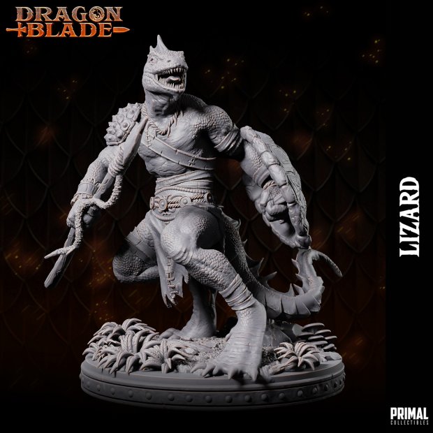 Lizard 03 Figure (Unpainted)
