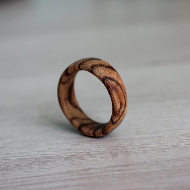 Zebrano Ring