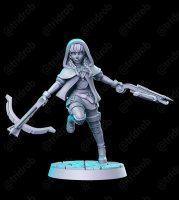 Linka (Human, Robber) Figure (Unpainted)