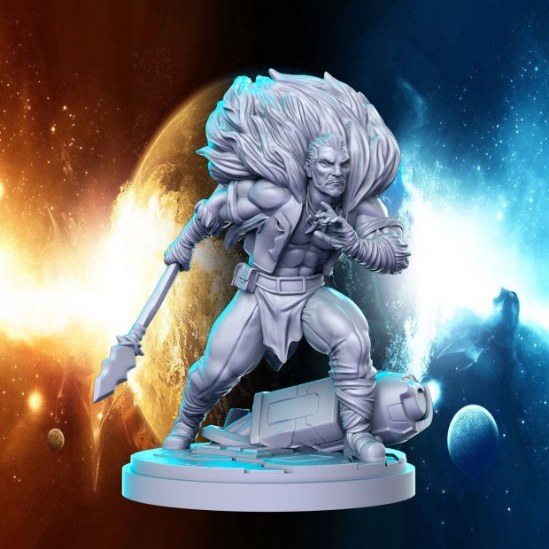 Marvel - Kraven Figure (Unpainted)