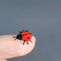 Micro Ladybug Plush Toy