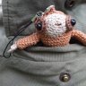 Sloth Knitted Keychain