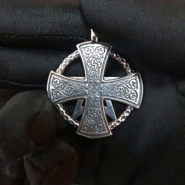 Maltese Cross Pendant Necklace