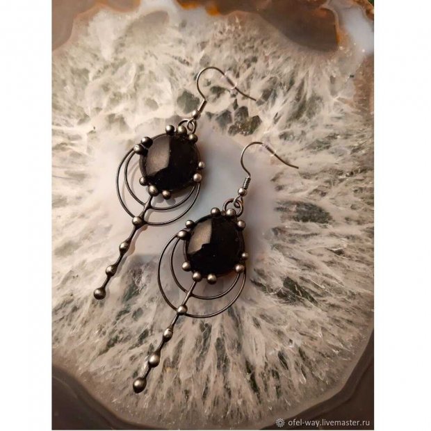 Spider In The Web Earrings