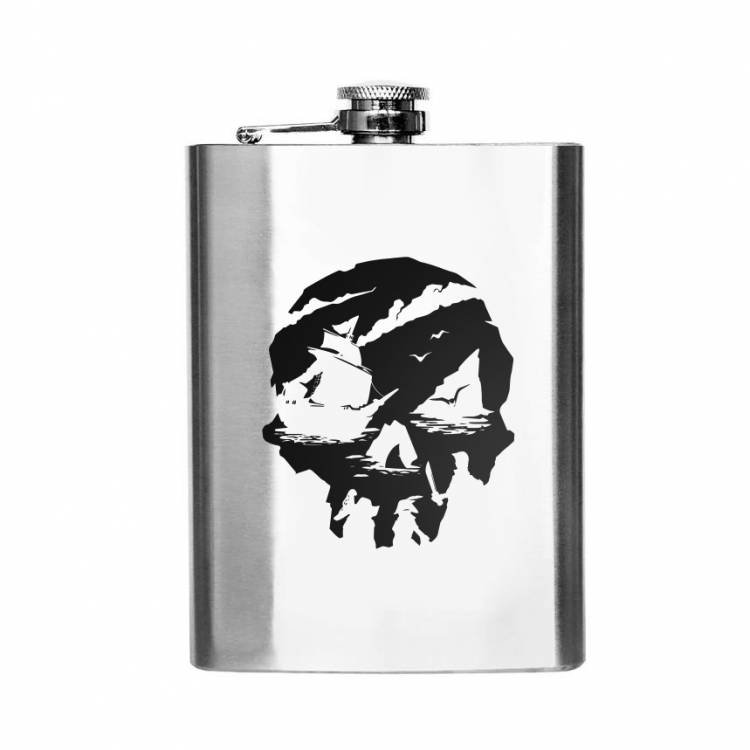 Sea of Thieves - Skull Designer Flask