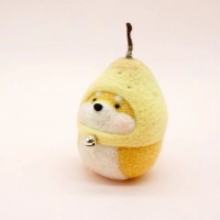 Shiba Inu (Pear Hat) Plush Toy 