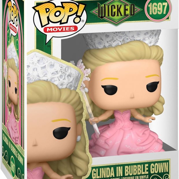Funko Pop Movies: Wicked - Glinda in Bubble Gown Figure