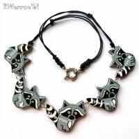 Raccoons Necklace