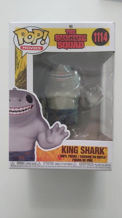 Funko POP Movies: The Suicide Squad - King Shark Figure