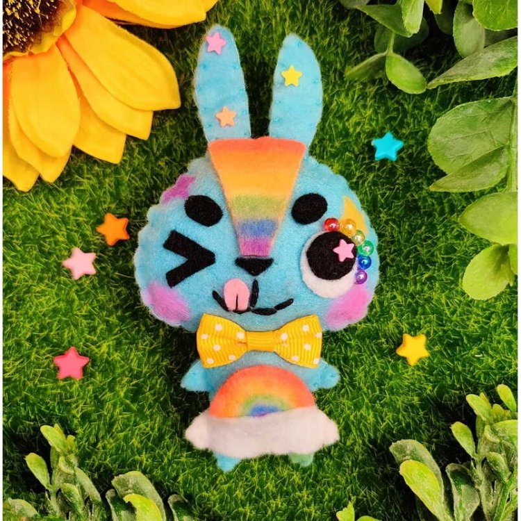 Bow Bunny Plush Toy Buy On 8163