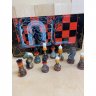 Handmade The Lord Of The Rings (Red) Souvenir Chess