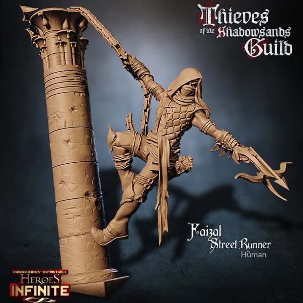 Faizal Figure (Unpainted)