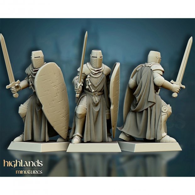 Crusader Guillem Figure (Unpainted)